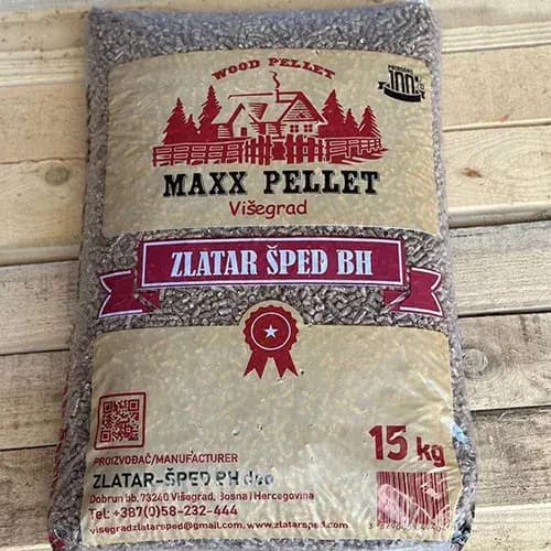 Drvni pelet A2 kvalitet